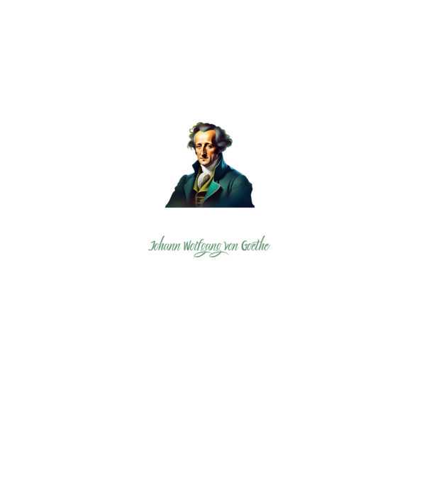 Johann Wolfgang von Goethe minta fekete pólón