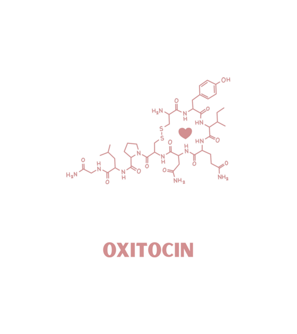 Oxitocin minta homokszín pólón
