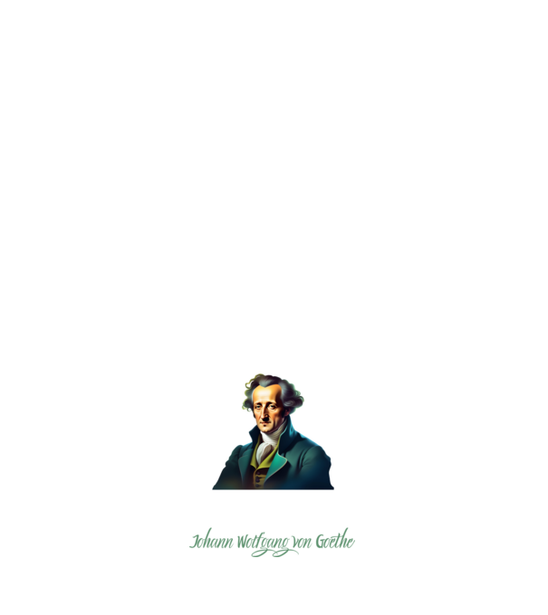 Johann Wolfgang von Goethe minta sötétkék pólón