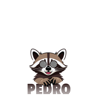 Pedro minta fehér pólón