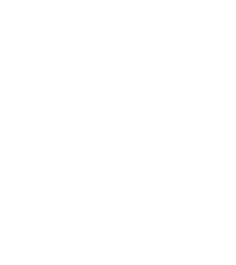 60. születésnap - 60, nem öreg, csak régebb óta fiatal! - fehér minta fekete pólón