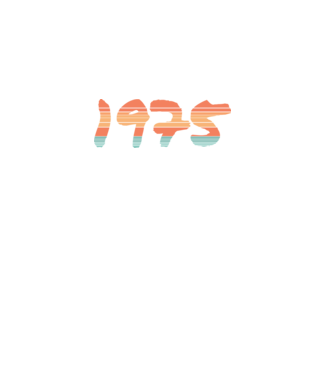 1975 retro minta fekete pólón