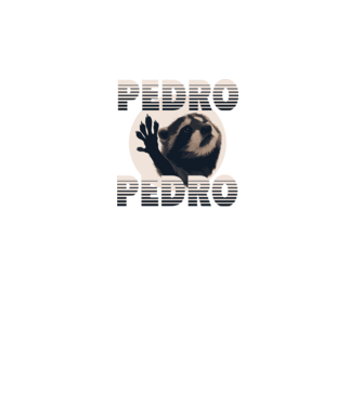 Pedro - Retro minta türkiz pólón