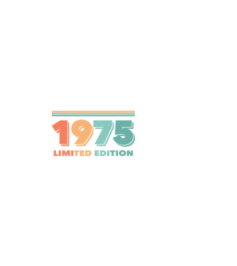 1975 retro - limited edtion minta sötétkék pólón