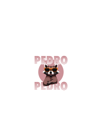 Pedro - Retro 5 minta fehér pólón