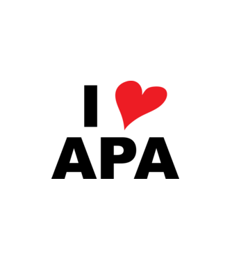 I love apa / Szeretem apát - fekete minta fehér pólón