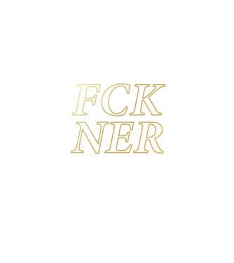 FCK NER - arany minta homokszín pólón