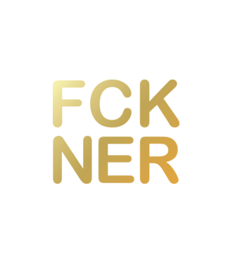 FCK NER minta fekete pólón
