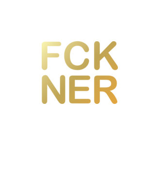 FCK NER minta fekete pólón