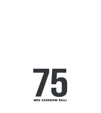 75 - még szoknom kell minta világos rózsaszín pólón