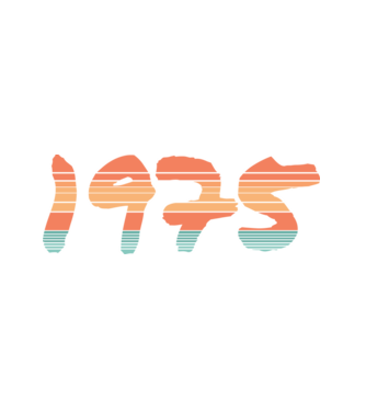 1975 retro minta fehér pólón