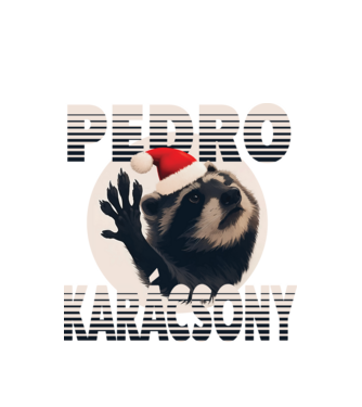 Pedro Karácsony 2 minta fehér pólón