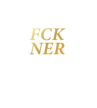 FCK NER - arany minta fekete pólón