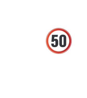 50-es tábla minta neonsárga pólón