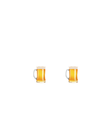 Legény fckn búcsú sörrel - fehér minta homokszín pólón