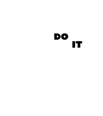 Don't quit - Do it minta neonsárga pólón