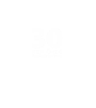 30 - nem öreg - fehér minta fekete pólón