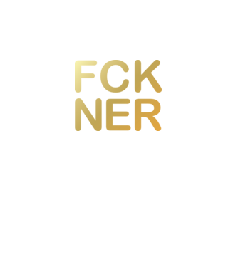 FCK NER minta fekete pólón
