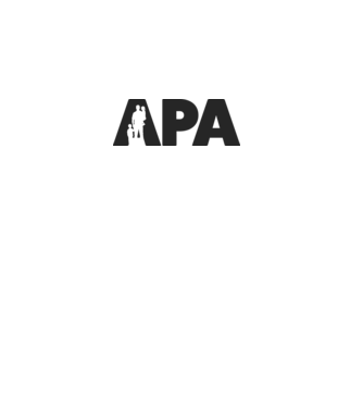 Apa - két gyerekkel minta homokszín pólón