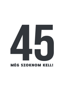 45 - még szoknom kell minta világos rózsaszín pólón