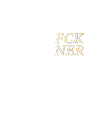 FCK NER - arany és szürke minta neonsárga pólón