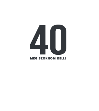 40 - még szoknom kell minta dusty pink pólón