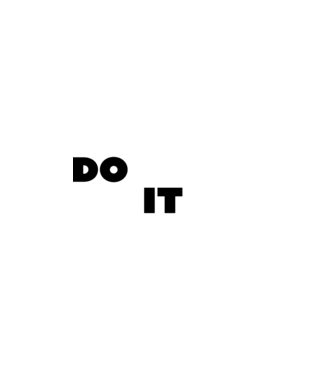 Don't quit - Do it minta homokszín pólón