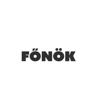 Főnök - fekete minta fehér pólón
