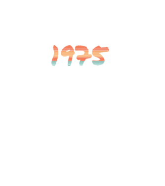 1975 retro minta fekete pólón