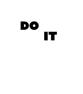 Don't quit - Do it minta szürke pólón
