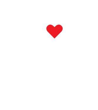 I love anya - Szeretlek anya - fehér minta fekete pólón