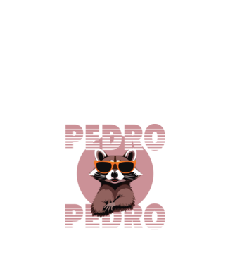 Pedro - Retro 5 minta fehér pólón