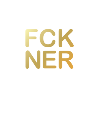 FCK NER minta fekete pólón