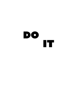 Don't quit - Do it minta farmerkék pólón