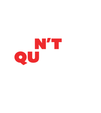 Don't quit - Ne add fel - fehér minta fekete pólón