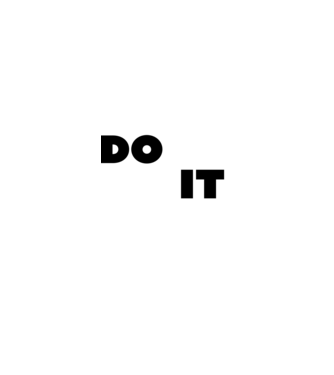 Don't quit - Do it minta homokszín pólón