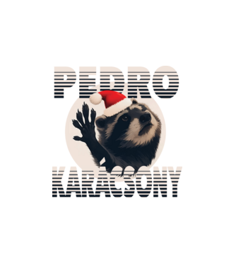Pedro Karácsony 2 minta fehér pólón