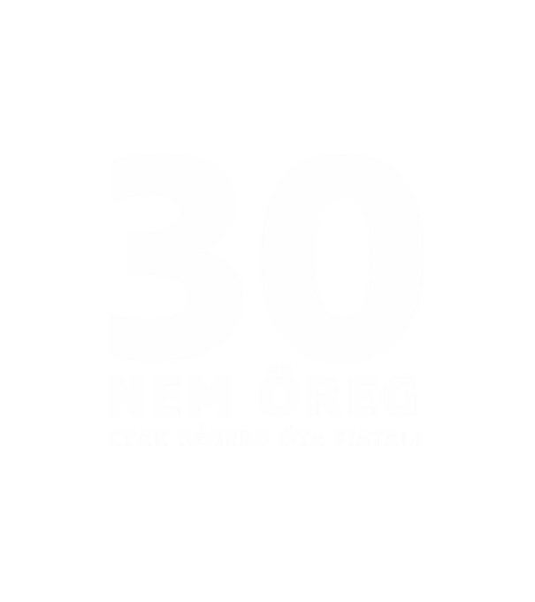 30 - nem öreg - fehér minta fehér pólón
