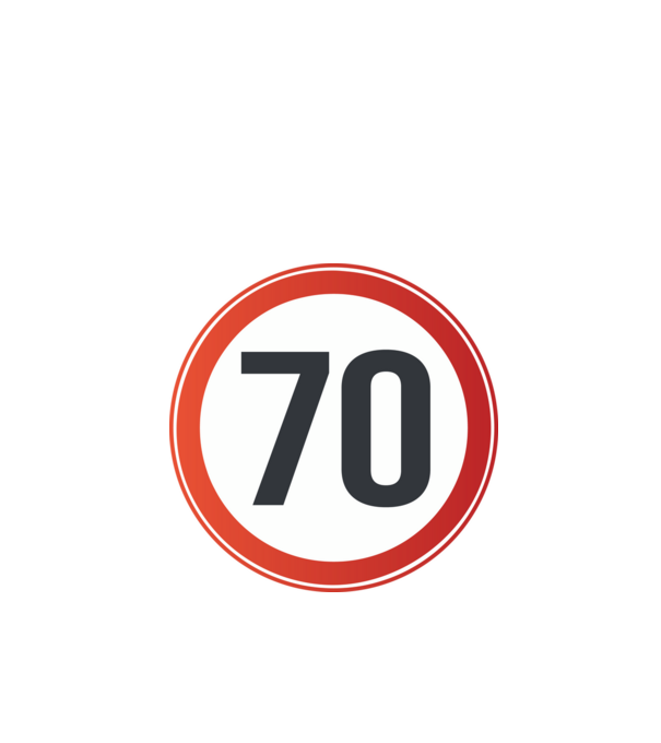 70-es tábla minta fekete pólón