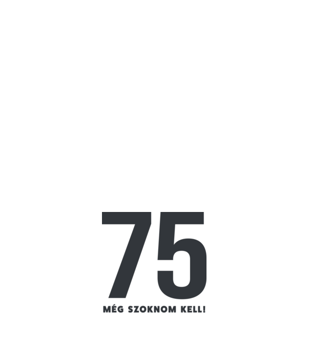 75 - még szoknom kell minta világos rózsaszín pólón