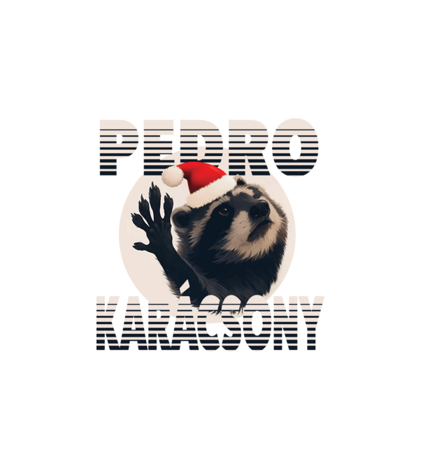 Pedro Karácsony 2 minta fehér pólón