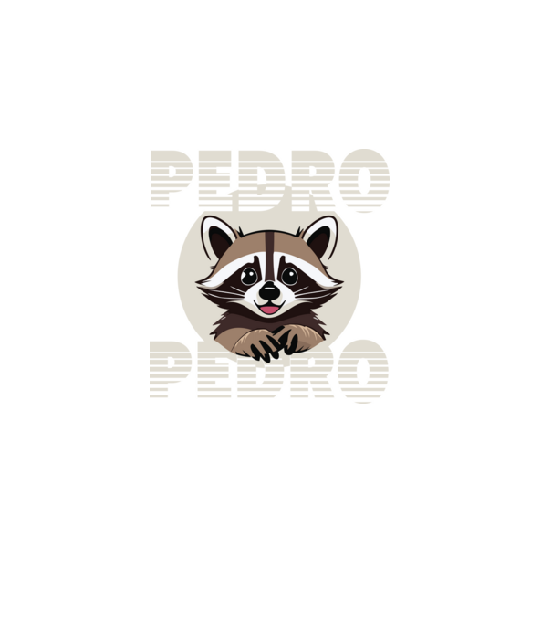 Pedro - Retro 2 minta fekete pólón