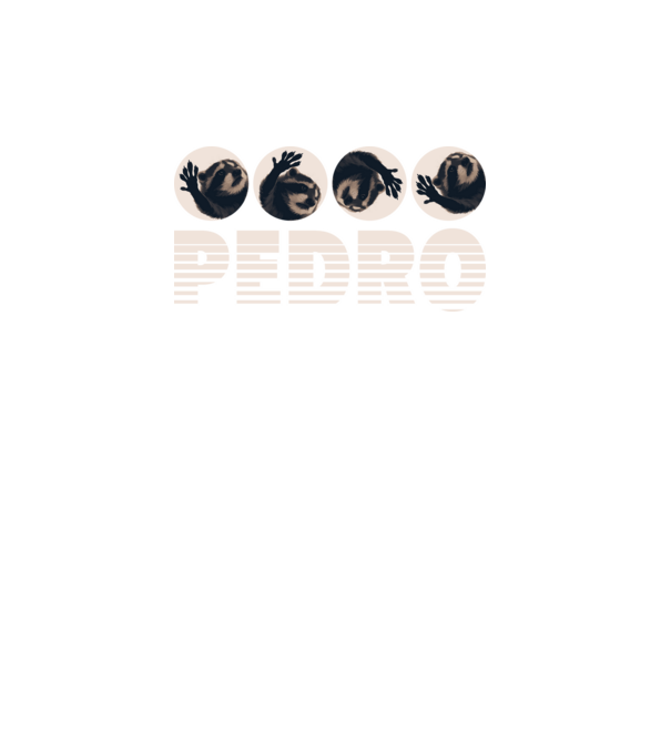 Pedro - Retro 4 minta türkiz pólón