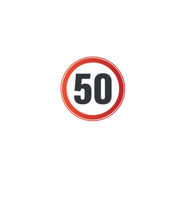 50-es tábla minta királykék pólón