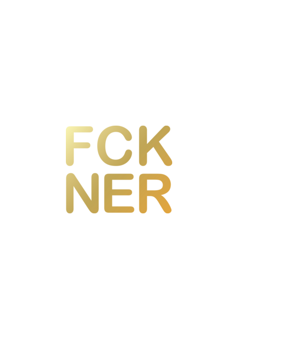 FCK NER minta fekete pólón