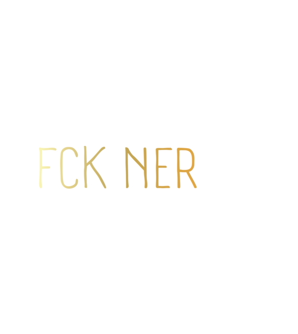 fck ner minta fekete pólón