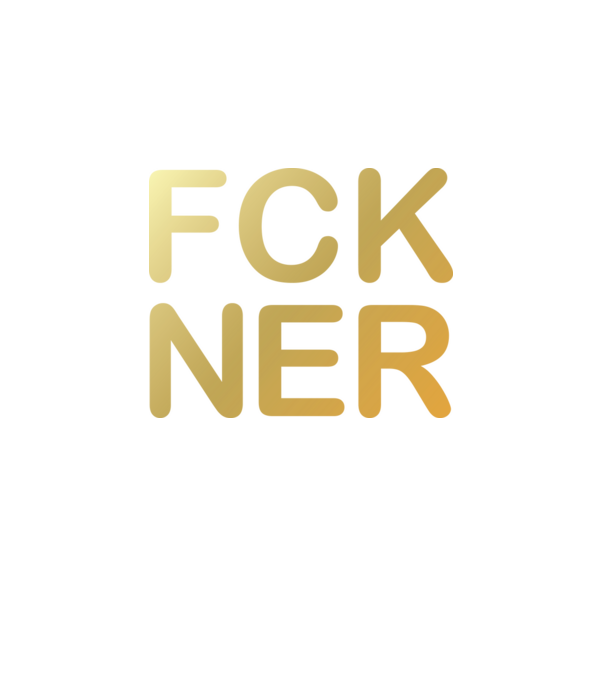 FCK NER minta fekete pólón
