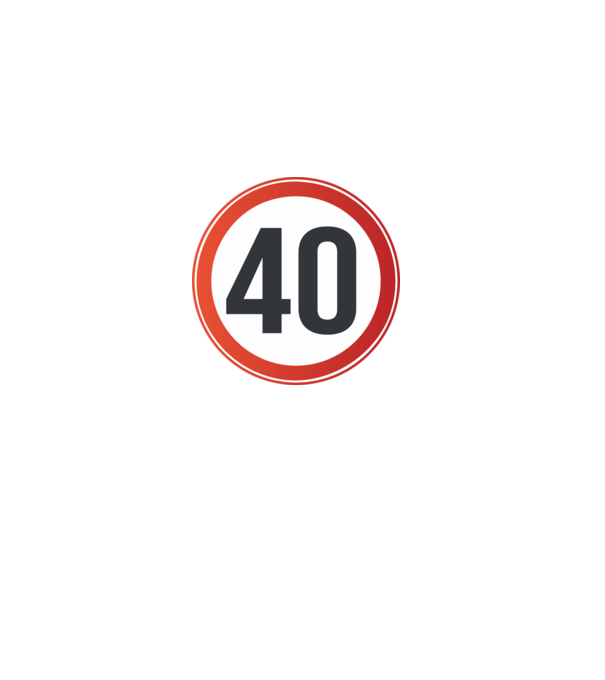 40-es tábla minta fekete pólón
