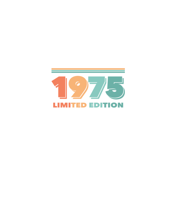 1975 retro - limited edtion minta farmerkék pólón