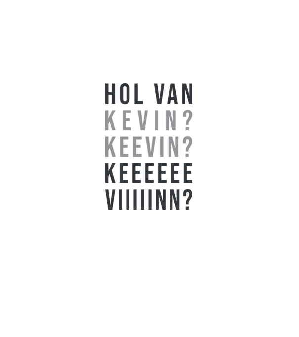 Hol van Kevin? minta világos rózsaszín pólón